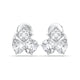 MIXED SHAPE CLUSTER EARRINGS