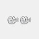 ROUND BEZEL STUDS