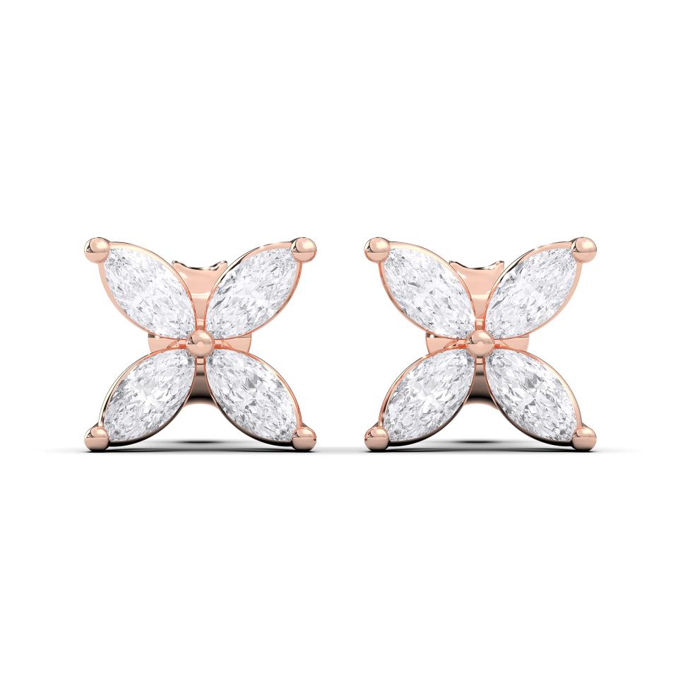 MARQUISE CLUSTER EARRINGS