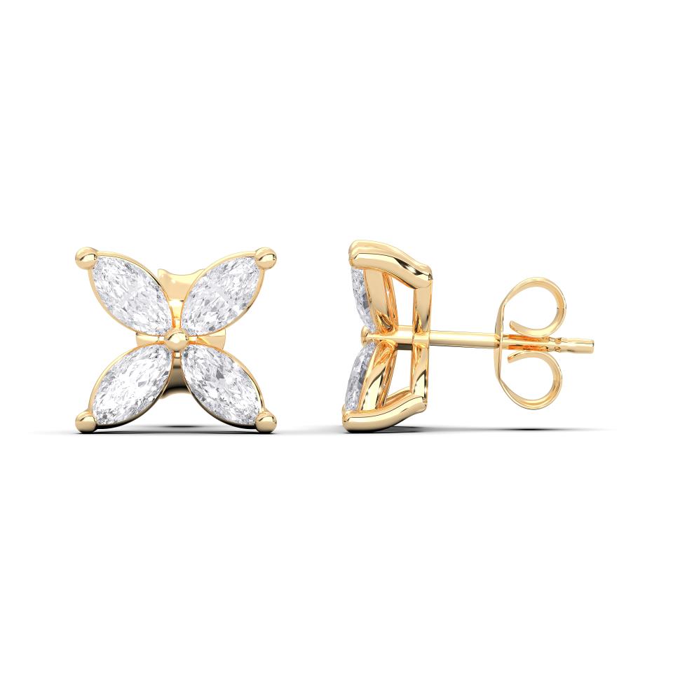 MARQUISE CLUSTER EARRINGS
