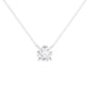 ROUND SOLITAIRE PENDANT