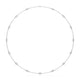 ROUND DIAMOND BY THE YARD NECKLACE