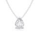 PEAR SOLITAIRE PENDANT