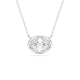 OVAL BEZEL SOLITAIRE PENDANT