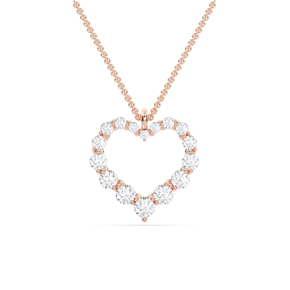 FLEXIBLE HEART PENDANT