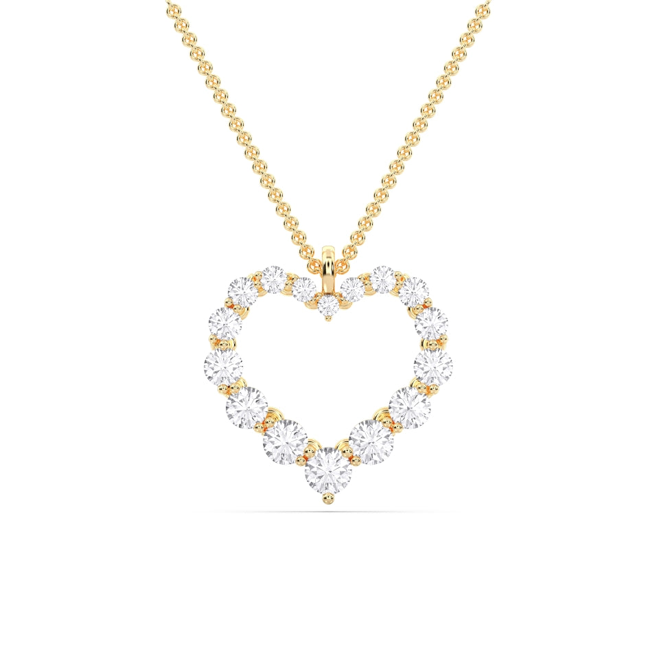 FLEXIBLE HEART PENDANT