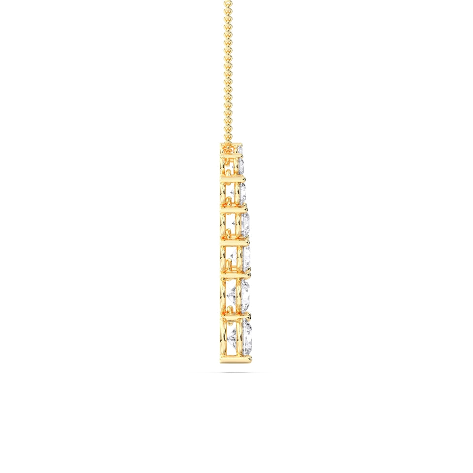 FLEXIBLE JOURNEY ROUND DIAMOND PENDANT
