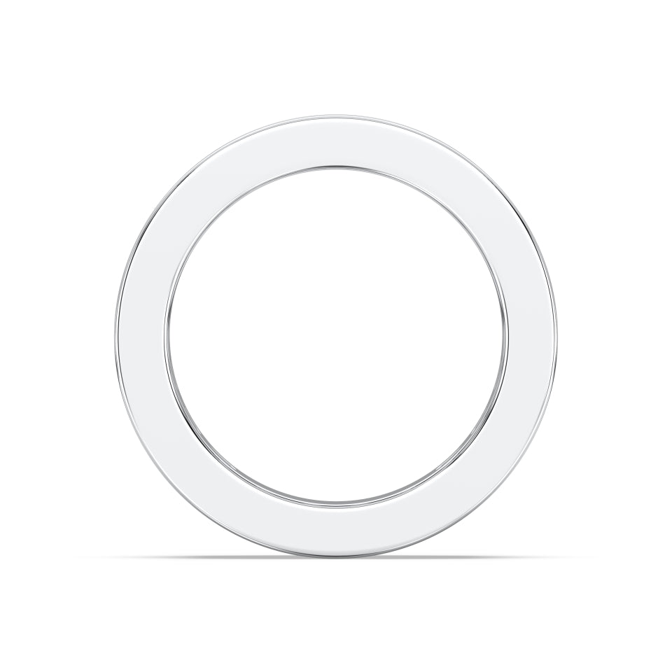 EMERALD CUT 3/4 ETERNITY RING, 2.16 CTW