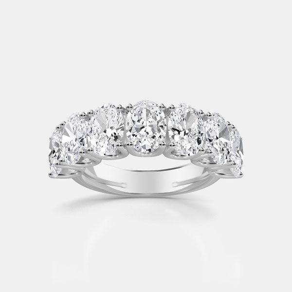 OVAL 7-STONE RING