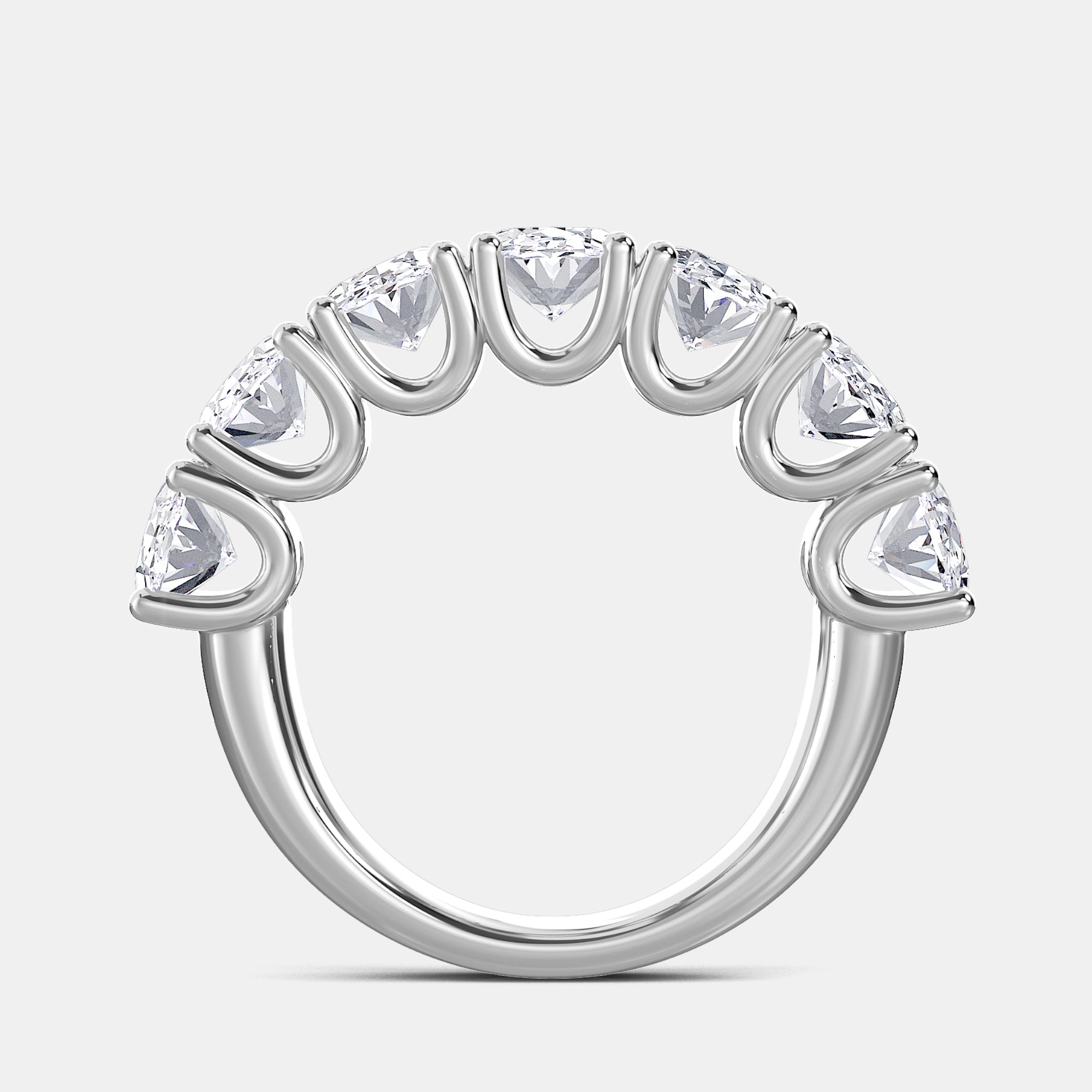 OVAL 7-STONE RING