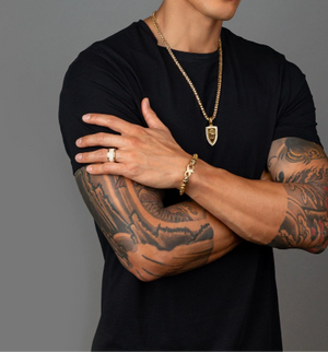 Mens Gold Jewelry Solid Gold Chains and Gold Pendants for Men