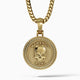 Memento Mori, Gold Skull Pendant
