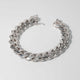 Silver Miami Cuban Bracelet 15mm