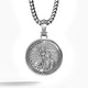 Saint Christopher, Platinum Pendant