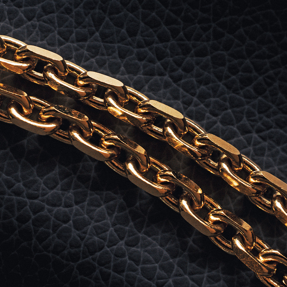 5mm Hermes (Heavy Link) Chain, 18k Yellow Gold by Proclamation