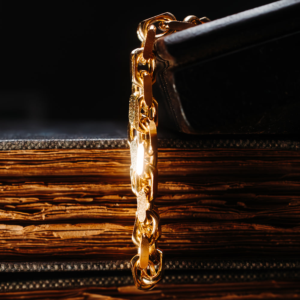 4mm Hermes (Heavy Link) Chain, solid 14k Yellow Gold — Proclamation
