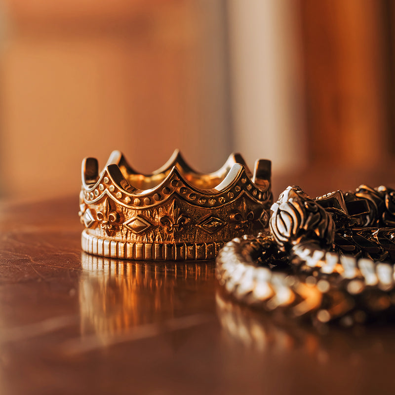 Majesty Gold Crown Ring for Men | Proclamation Jewelry — Proclamation
