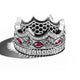 Majesty, Platinum Crown Ring with Diamonds and Rubies