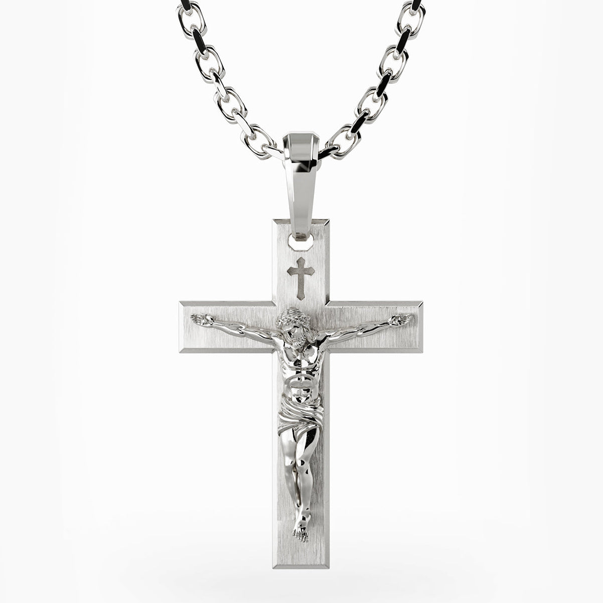 REDEMPTION, Platinum Crucifix Pendant