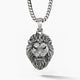 Reign, Silver Lion Head Pendant