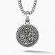 Saint Christopher, Silver Pendant