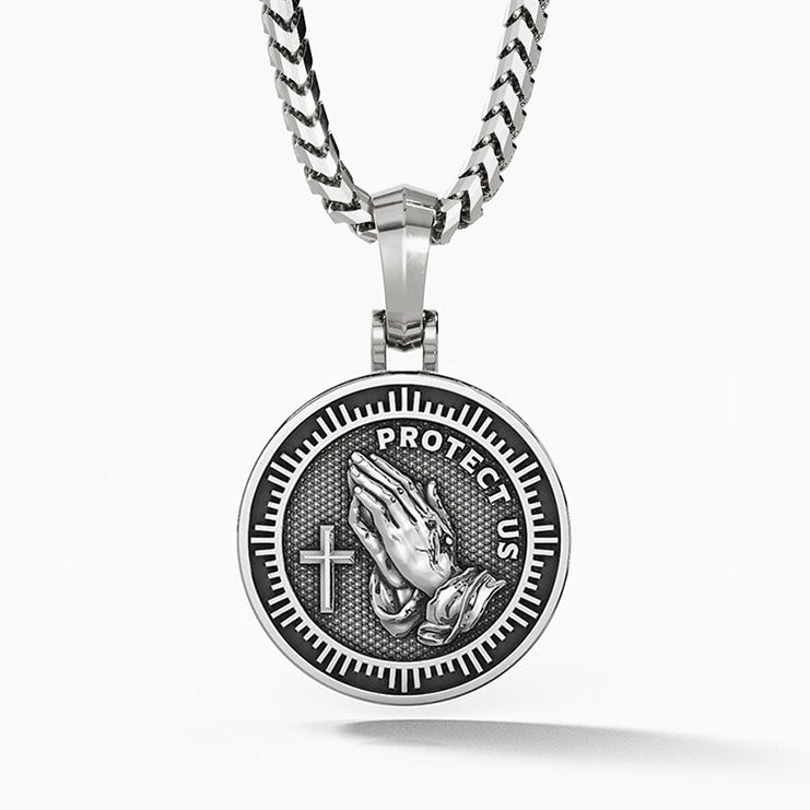 Saint Christopher, Silver Pendant
