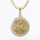 CHAMPION, Gold Saint Michael Pendant