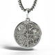 Stoic 4 Virtues, Silver Pendant