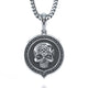 MORTIS, Silver Skull Pendant
