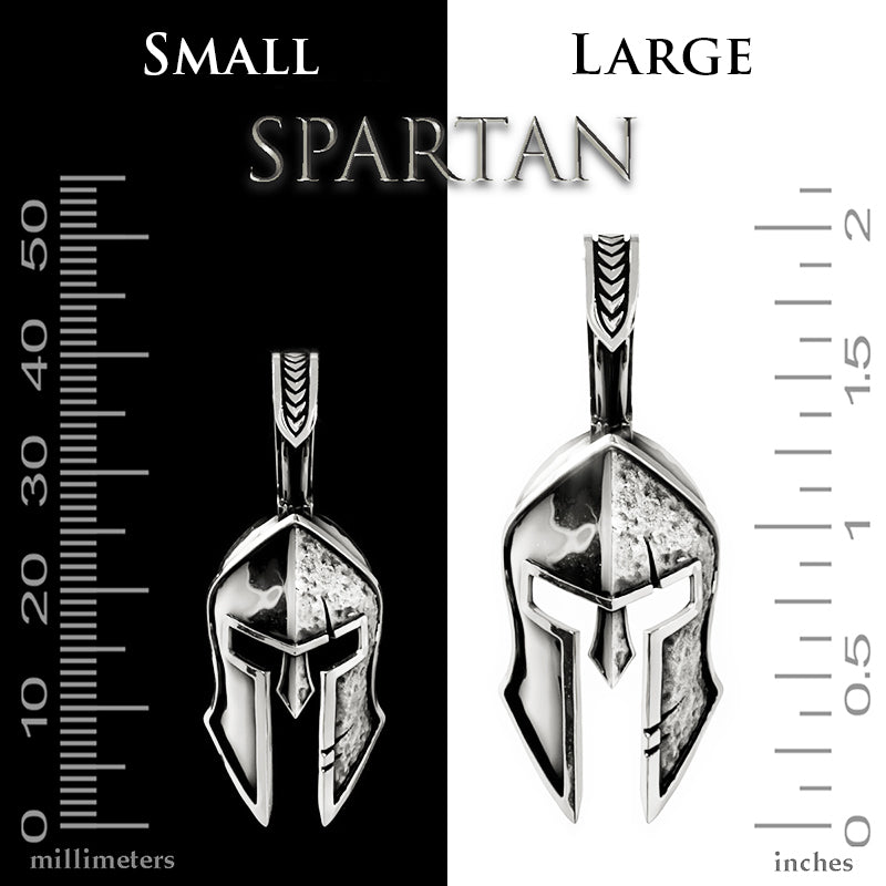 Spartan, Silver Pendant