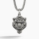 Tiger, Silver Pendant