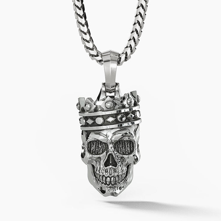 Imperium, Silver Skull Pendant