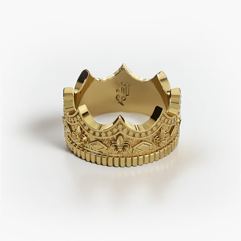Majesty Gold Crown Ring for Men | Proclamation Jewelry — Proclamation