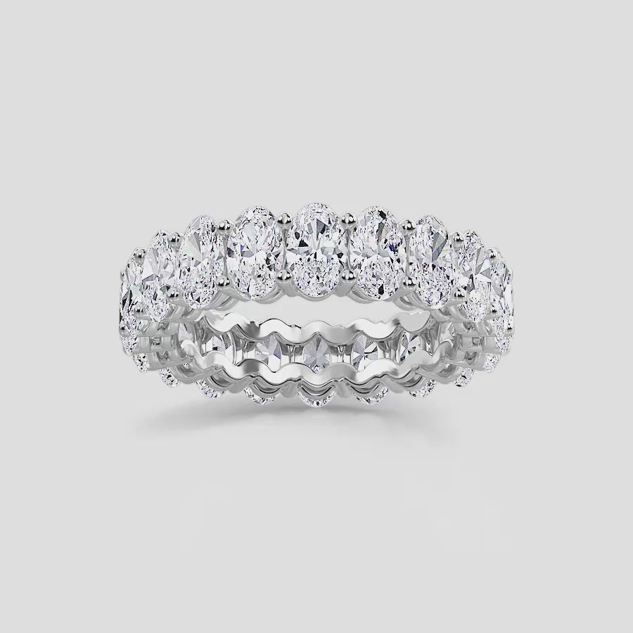 OVAL ETERNITY RING