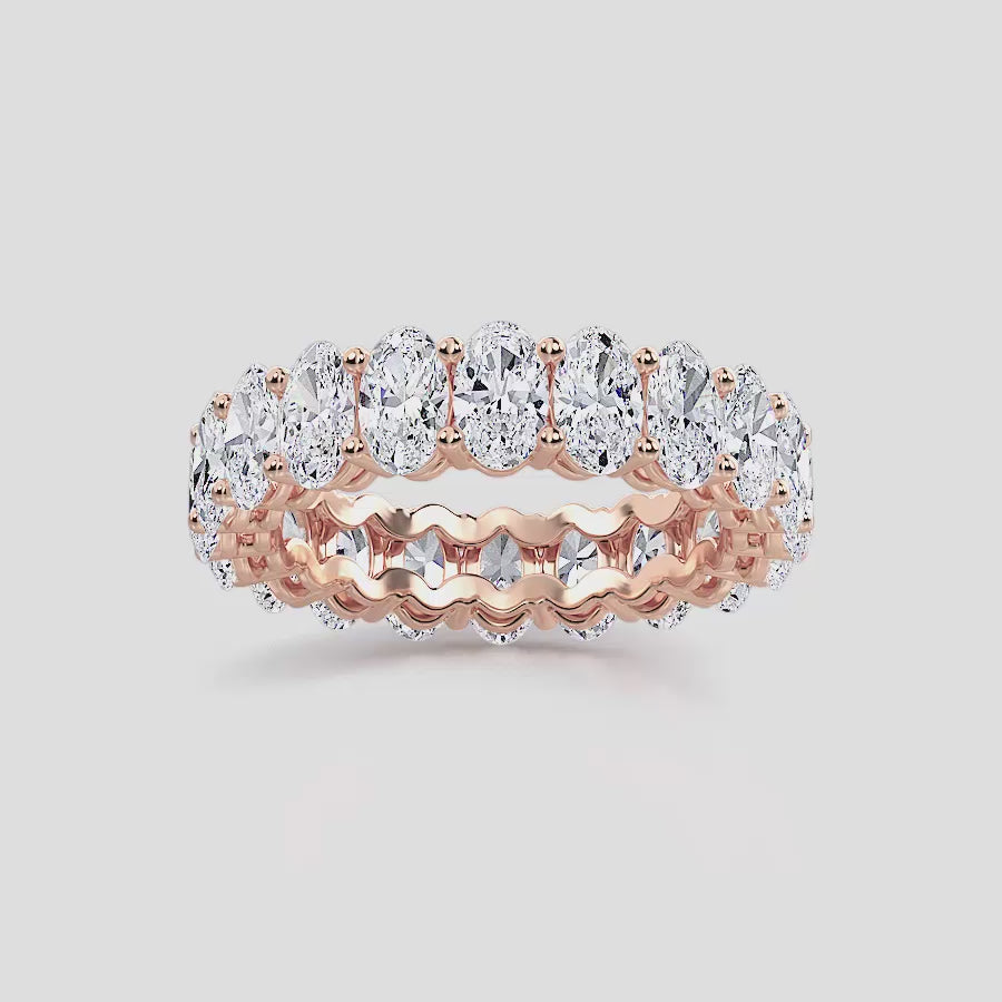 OVAL ETERNITY RING