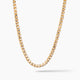 5mm Prism Cut Franco Chain, 14k Two-Tone Gold