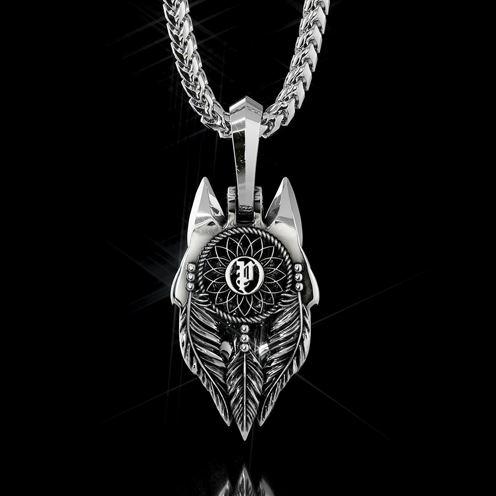 Louis Vuitton Dog Tag White Gold Pendant Necklace – Opulent Jewelers