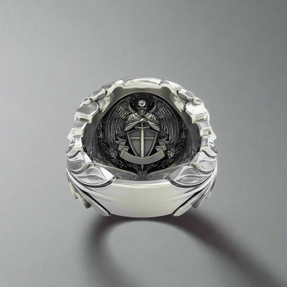 Memento Mori Skull Ring for Men - Symbolic Jewelry — Proclamation