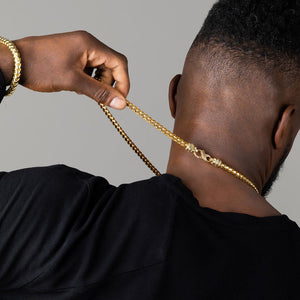 7mm 14k gold shop chain