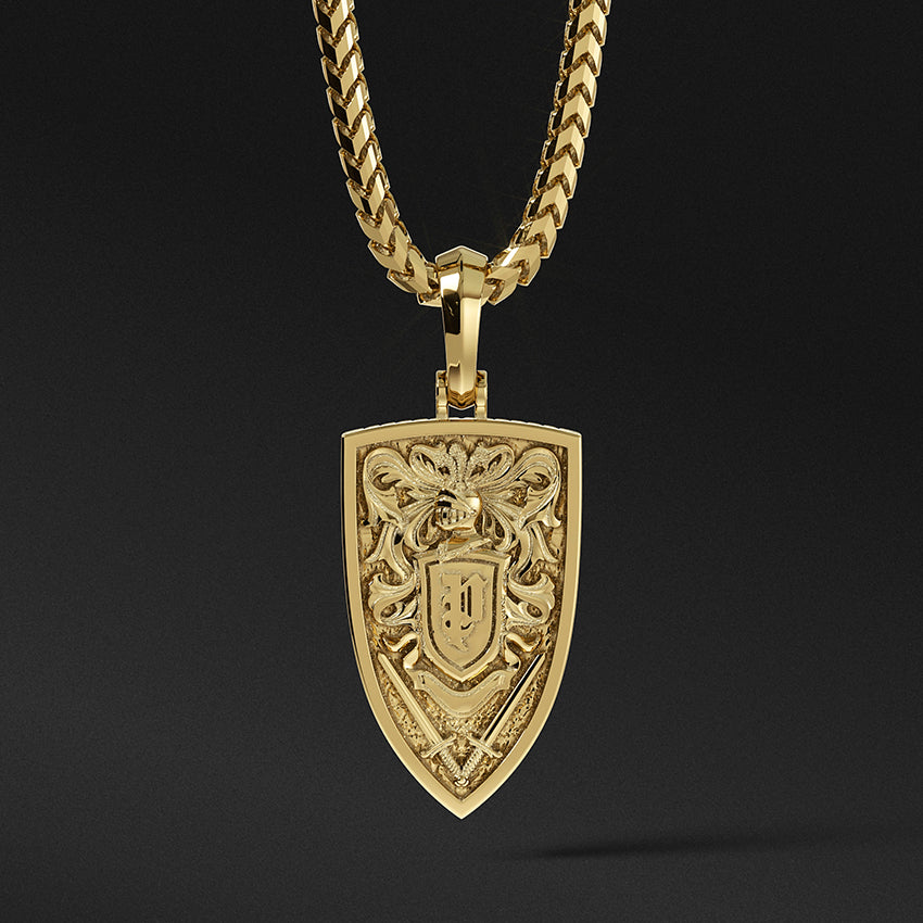 Lion necklace deals mens