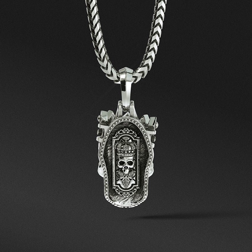 Real silver pendant necklace store
