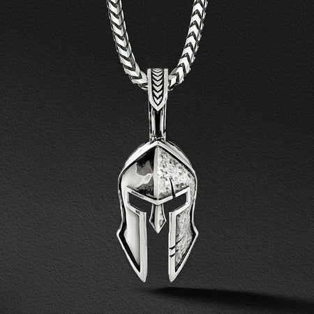 Spartan Pendant by Proclamation Jewelry Silver Mens Spartan